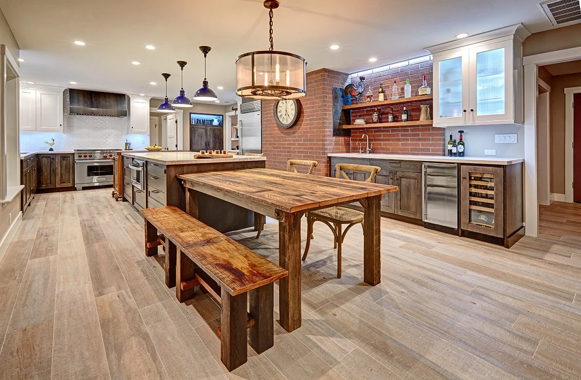 Whole home remodel, modern farmhouse, farmhouse industrial kitchen